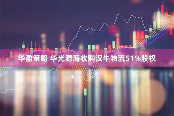 华盈策略 华光源海收购汉牛物流51%股权